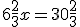 6\frac{2}{3}x=30\frac{2}{3}