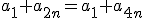 a_1+a_{2n}=a_1+a_{4n}