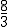 \frac{8}{3}